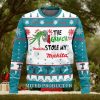 Dogs Before Dudes Custom Dog Name Ugly Christmas Sweater