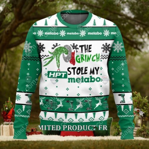 The Grinch Stole My Metabo HPT Ugly Christmas Sweater