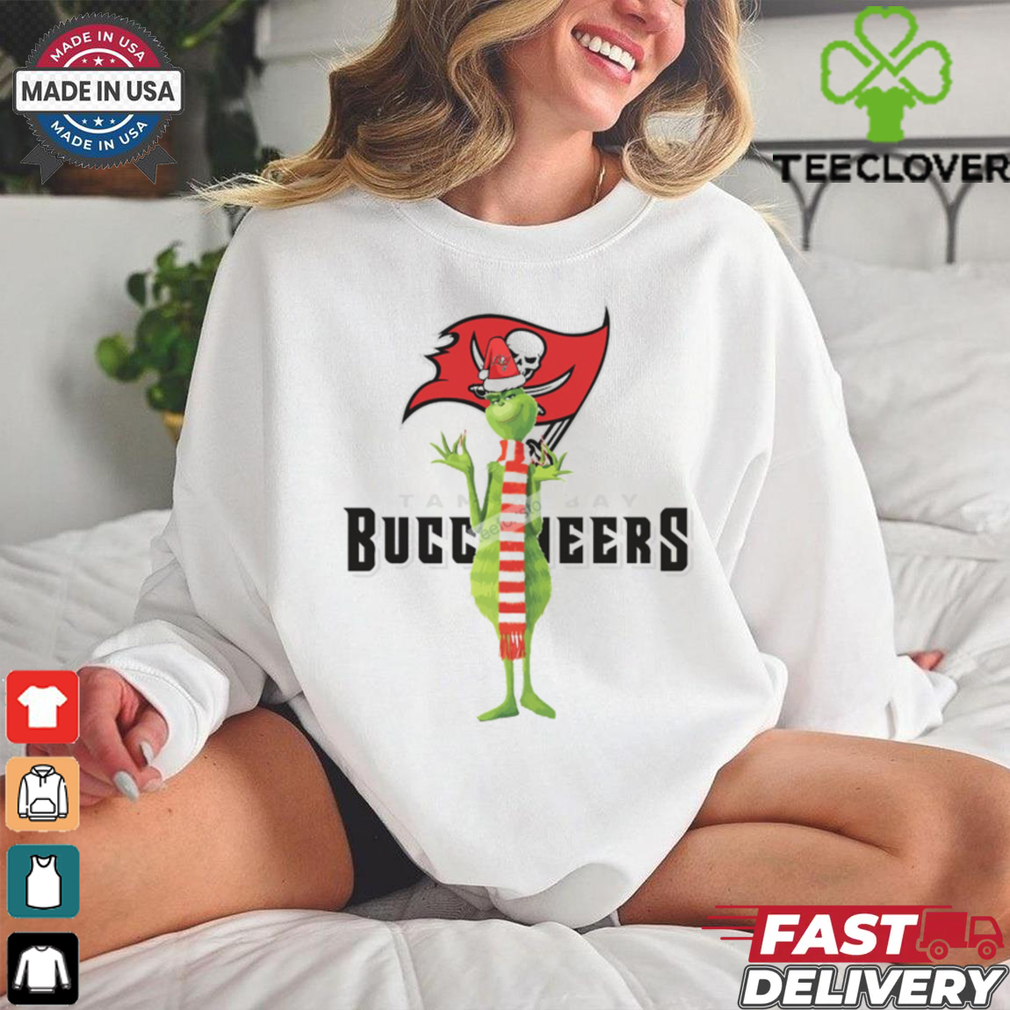 The Grinch Tampa Bay Buccaneers Graphic T Shirt The Grinch Tampa Bay Buccaneers Graphic T Shirt