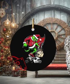 The Grinch Tampa Bay Buccaneers Stomp On NFL Teams Christmas Ornament