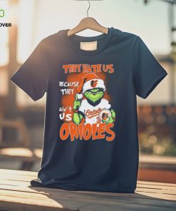 The Grinch They Hate Us Because Ain’t Us Baltimore Orioles Christmas Shirt