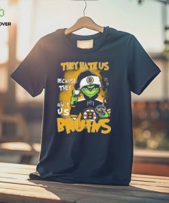 The Grinch They Hate Us Because Ain’t Us Boston Bruins Christmas Shirt