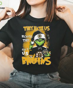 The Grinch They Hate Us Because Ain’t Us Boston Bruins Christmas Shirt