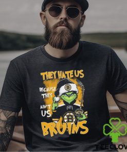 The Grinch They Hate Us Because Ain’t Us Boston Bruins Ice Hockey 2023 Christmas ShirtThe Grinch They Hate Us Because Ain’t Us Boston Bruins Ice Hockey 2023 Christmas Shirt