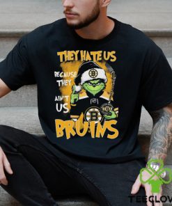 The Grinch They Hate Us Because Ain’t Us Boston Bruins Ice Hockey 2023 Christmas ShirtThe Grinch They Hate Us Because Ain’t Us Boston Bruins Ice Hockey 2023 Christmas Shirt