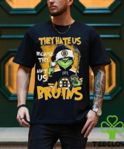 The Grinch They Hate Us Because Ain’t Us Boston Bruins Ice Hockey 2023 Christmas ShirtThe Grinch They Hate Us Because Ain’t Us Boston Bruins Ice Hockey 2023 Christmas Shirt