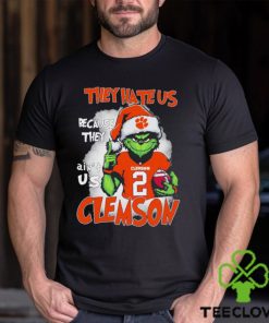 The Grinch They Hate Us Because Ain’t Us Clemson Tigers Football Christmas Shirt