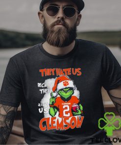 The Grinch They Hate Us Because Ain’t Us Clemson Tigers Football Christmas Shirt