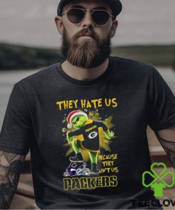 The Grinch They Hate Us Because Ain’t Us Green Bay Packers Stomp On NFL Teams Christmas Shirt