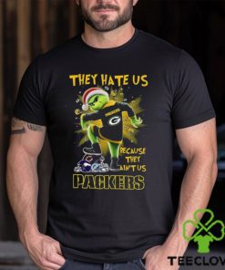 The Grinch They Hate Us Because Ain’t Us Green Bay Packers Stomp On NFL Teams Christmas Shirt