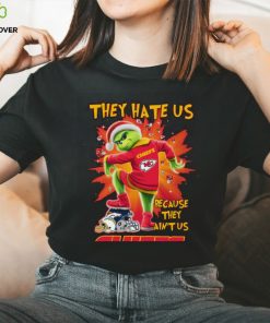 The Grinch They Hate Us Because Ain’t Us Kansas City Chiefs Stomp On Denver Broncos NFL Teams Christmas Shirt 1 The Grinch They Hate Us Because Ain’t Us Kansas City Chiefs Stomp On Denver Broncos NFL Teams Christmas Shirt