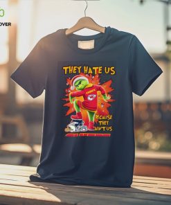 The Grinch They Hate Us Because Ain’t Us Kansas City Chiefs Stomp On Denver Broncos NFL Teams Christmas Shirt 2 The Grinch They Hate Us Because Ain’t Us Kansas City Chiefs Stomp On Denver Broncos NFL Teams Christmas Shirt