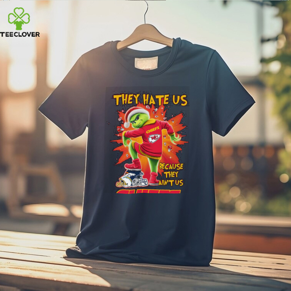 The Grinch They Hate Us Because Ain’t Us Kansas City Chiefs Stomp On Denver Broncos NFL Teams Christmas Shirt The Grinch They Hate Us Because Ain’t Us Kansas City Chiefs Stomp On Denver Broncos NFL Teams Christmas Shirt