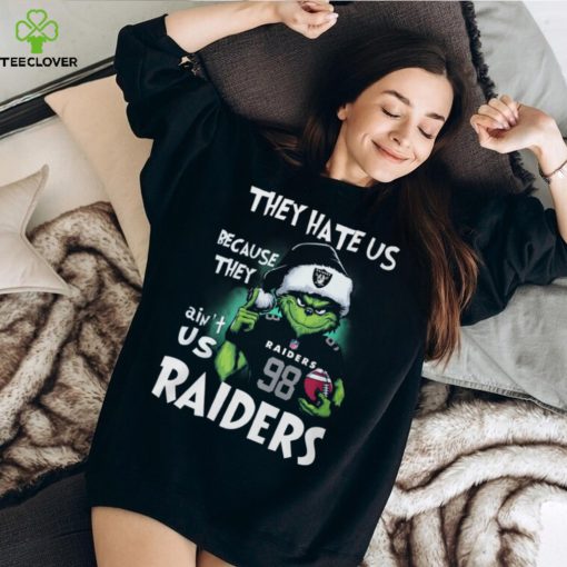 The Grinch They Hate Us Because Ain’t Us Las Vegas Raiders Classic T Shirt