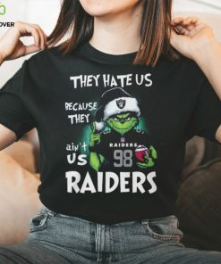 The Grinch They Hate Us Because Ain’t Us Las Vegas Raiders Classic T Shirt