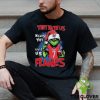 Santa Grinch Chibi I Hate People But I Love My Houston Texans Christmas Shirt