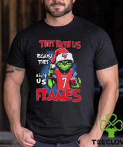 The Grinch They Hate Us Because Ain’t Us Liberty Flames Christmas Shirt