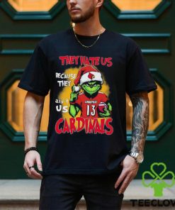 The Grinch They Hate Us Because Ain’t Us Louisville Cardinals Christmas Shirt