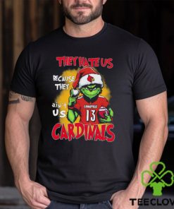 The Grinch They Hate Us Because Ain’t Us Louisville Cardinals Christmas Shirt