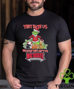 The Grinch They Hate Us Because Ain’t Us NC State Wolfpack Christmas Shirt 1 The Grinch They Hate Us Because Ain’t Us NC State Wolfpack Christmas Shirt