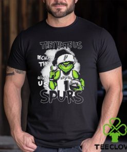 The Grinch They Hate Us Because Ain’t Us San Antonio Spurs Christmas Shirt