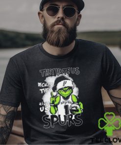 The Grinch They Hate Us Because Ain’t Us San Antonio Spurs Christmas Shirt