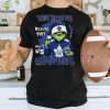 Arkansas Razorbacks T Shirt Grinch Jack Skellington Hallothanksmas