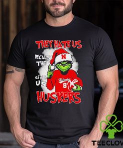 The Grinch They Hate Us Because They Ain’t Us Nebraska Huskers Volleyball Shirt 1 The Grinch They Hate Us Because They Ain’t Us Nebraska Huskers Volleyball Shirt