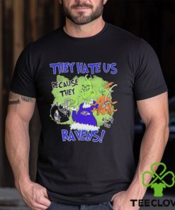 The Grinch They Hate Us because they ain’t us Baltimore Ravens 2023 Shirt
