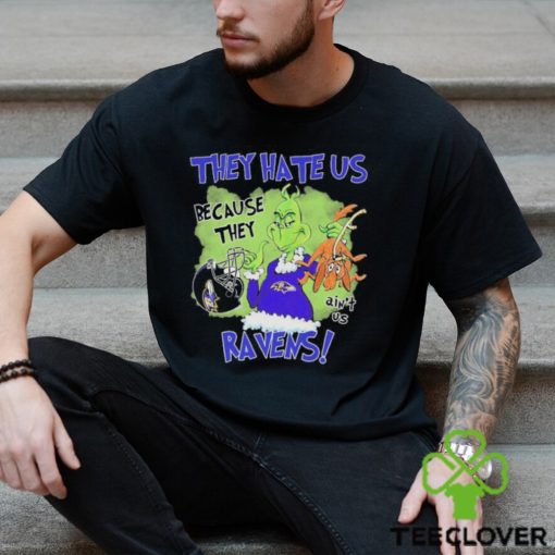 The Grinch They Hate Us because they ain’t us Baltimore Ravens 2023 Shirt