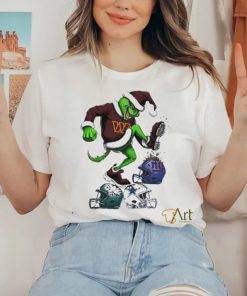 The Grinch Washington Commanders Stomp On NFL Teams Christmas Shirt