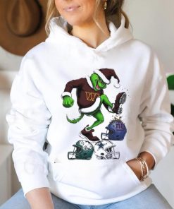The Grinch Washington Commanders Stomp On NFL Teams Christmas Shirt