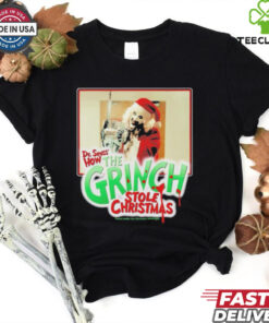 The Grinch Who Killed Christmas Black T Shirt