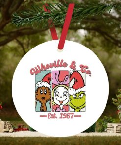 The Grinch Whoville & Co Est 1957 ornament
