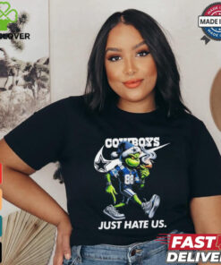 The Grinch X Dallas Cowboys Nike Just Hate Us Christmas Shirt