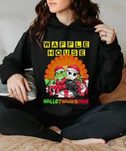 The Grinch and Jack Skellington Waffle House Hallothanksmas 2023 Shirt