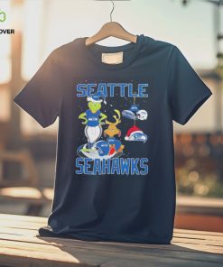 The Grinch and dog Seattle Seahawks football Christmas hoodie, sweater, longsleeve, shirt v-neck, t-shirt