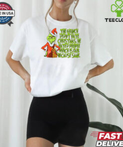 The Grinch didn’t hate Christmas he hated people 2024 sweatshirt