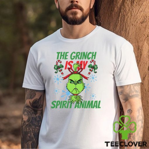 The Grinch is My Spirit Animal Christmas Shirt