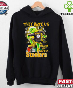 The Grinch they hate us because they ain’t us Pittsburgh Steelers stomp on Bengals 2024 shirt