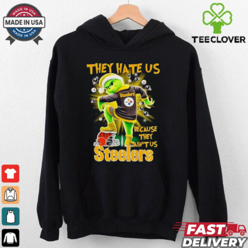 The Grinch they hate us because they ain’t us Pittsburgh Steelers stomp on Bengals 2024 shirt