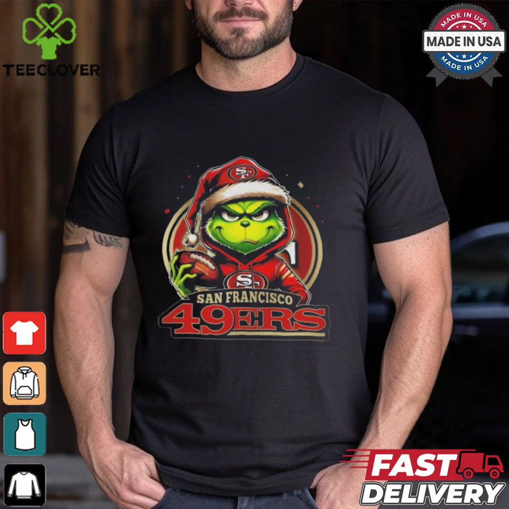 The Grinch x San Francisco 49ers T Shirt The Grinch x San Francisco 49ers T Shirt