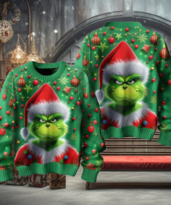 The Grnch Grumpy Angry Happy In Ugly Christmas Sweater