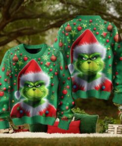 The Grnch Grumpy Angry Happy In Ugly Christmas Sweater