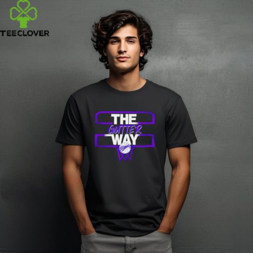 The Gutter Way Basketball shirt
