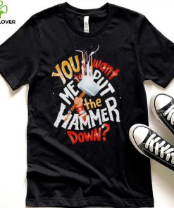 The Hammer Down Thor Marvel shirt