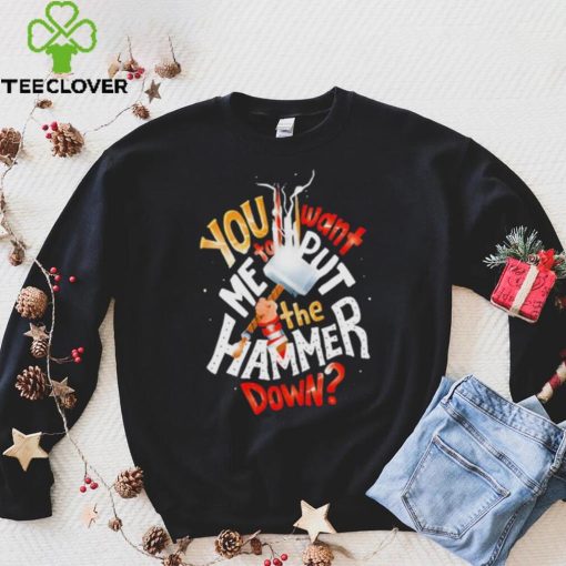 The Hammer Down Thor Marvel shirt