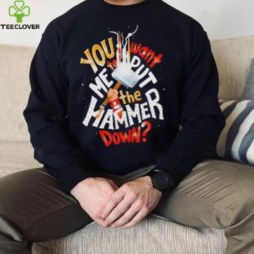 The Hammer Down Thor Marvel shirt