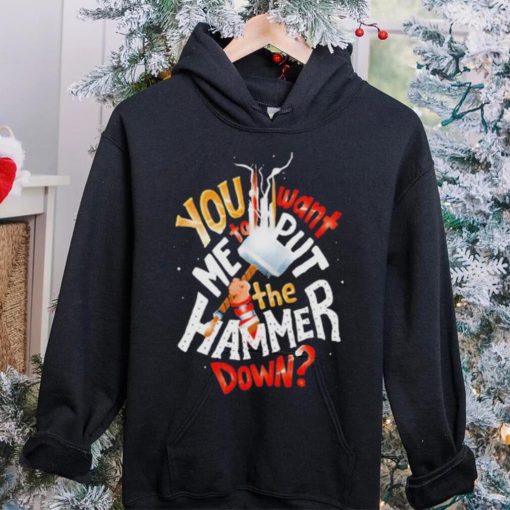 The Hammer Down Thor Marvel shirt