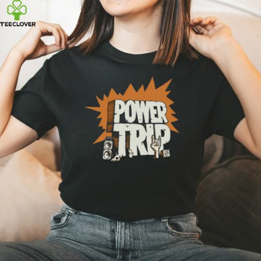 The Hand Drawn Rock Logo PowerTrip 2023 Fan Gifts T Shirt